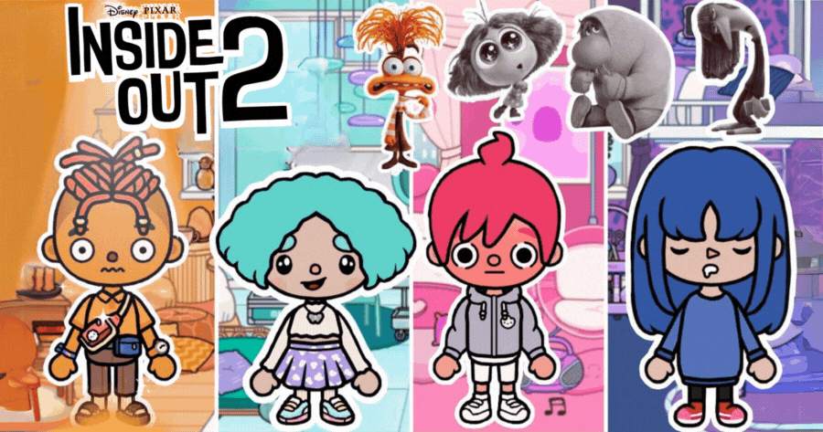 Who From Inside Out 2 Are You In Toca Life World? ππ